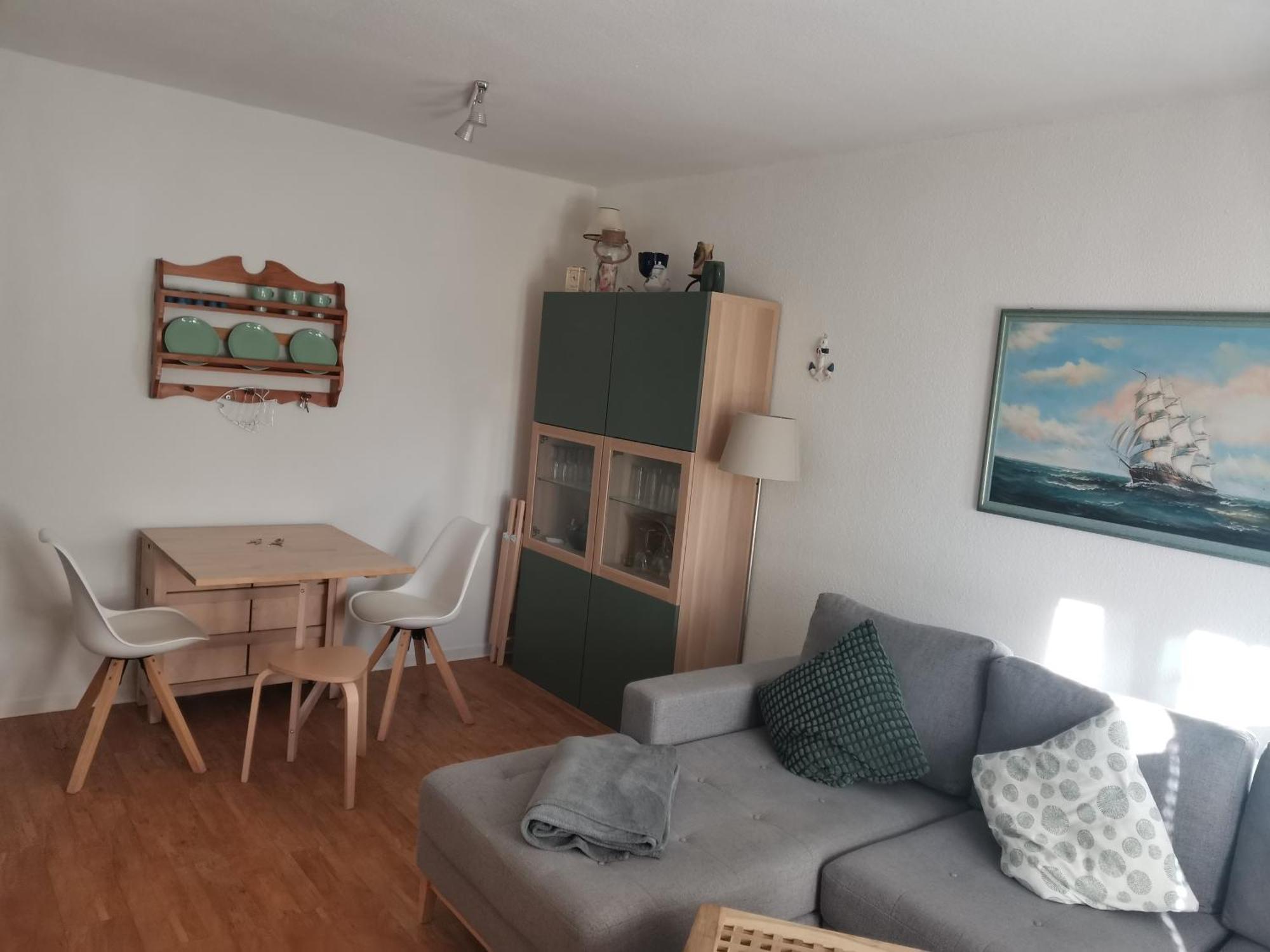 Kleine Ferienwohnung Am Strand In Кюлунгсборн Экстерьер фото