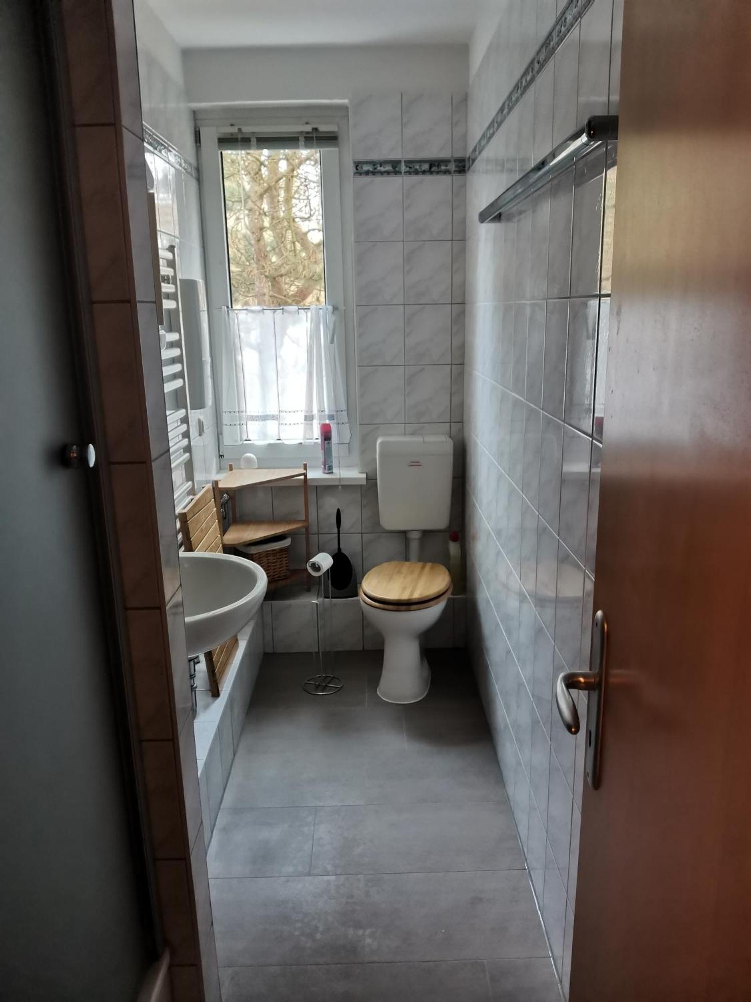 Kleine Ferienwohnung Am Strand In Кюлунгсборн Экстерьер фото