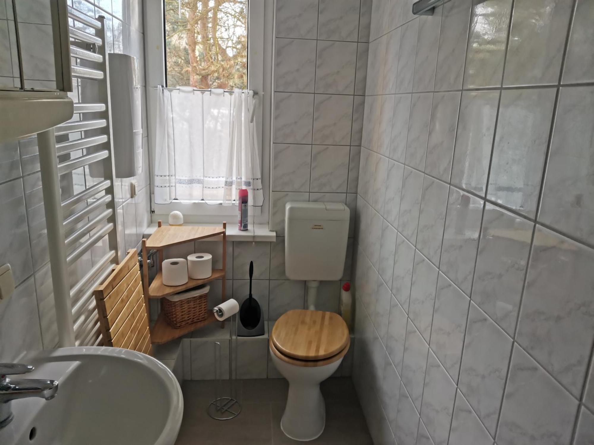 Kleine Ferienwohnung Am Strand In Кюлунгсборн Экстерьер фото