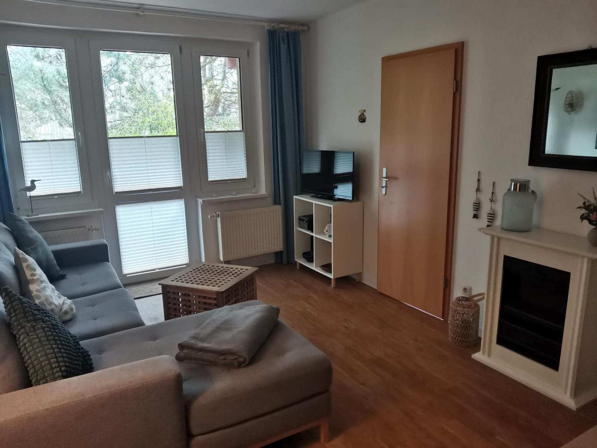 Kleine Ferienwohnung Am Strand In Кюлунгсборн Экстерьер фото